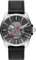 Diesel Herren MS9 Automatikuhr aus Edelstahl, 44mm Gehäusegröße mit Lederarmband