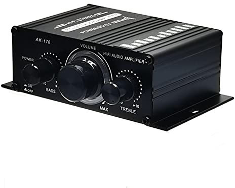 Cenlin Amplificateur de Radio Fm Mini Amplificateur 400W Hifi Mini Hifi Amplificateur de Audio Amplificateur Audio Ak170 Amplificateur Audio