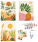 lxmydm Malen nach Zahlen Erwachsene – botanische Vase, 3-teiliges böhmisches Malen-nach-Zahlen-Set mit 6 Pinseln, perfekt für jeden, Geburtstagsgeschenk, Wanddekoration, 30 x 40 cm (Rahmenlos)