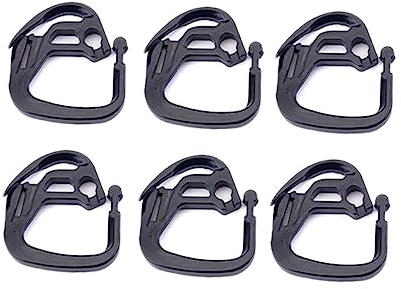 Toddmomy 300St Gardinenhaken Gewächshauszubehör Gartenbedarf Schatten Netzclips Netzhalter befestigen Schattennetz Net-Ordner anschließen