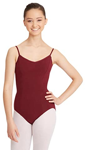 Capezio Womens Princess Camisole Leotard (CC101) -Burgundy -Medium