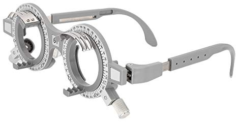 Montura de prueba, montura de lentes de optometría fácil de transportar, accesorio de gafas para gafas de sol para hombres y mujeres, uso en el hogar