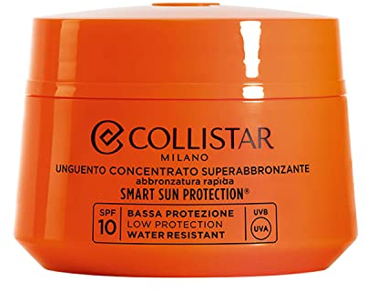 Collistar Superbräunungs-Salbenkonzentrat mit LSF 10, für eine extrem schnelle und intensive Bräune, wasserfest, 150 ml