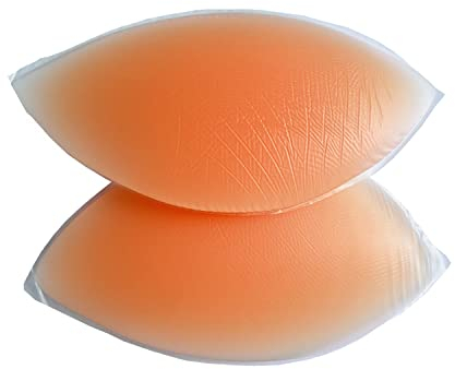 VASANA 1 Pair Nude Silicone Bra Inserts Breast Enhancers Chicken Fillets Bra Insert Pads Push Up Gel Bikini Bra Padding Bust Enhancer