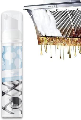 Detergente per grasso da cucina, detergente per lo sporco, spray multiuso per la pulizia delle bolle, schiuma detergente per grasso da cucina, spray per rimuovere macchie ostinate (1 pezzo)