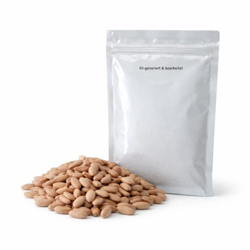 Buschbohne Maxi, Bohnensamen, 1000g, frühe Sorte mit hohem Ertrag, langhülsig, fadenlos, Ideal zum einfrieren und einkochen, GardenTaurus