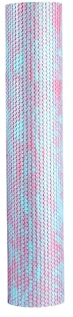 Ronyme Foam Roller Pilates Roller High Density 6 Dia Round Balance Training Yoga Column for Exercise Massage Back Training Workout, Blue