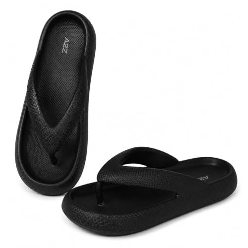 A2Z Women EVA Flip Flops Lightweight Pool Beach Summer Holiday Footwear | Non Slip Cushioned Thong Sandals Quick Dry Indoor Outdoor Comfort
