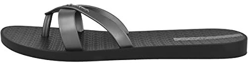 Ipanema Damen Kirei Fem Zehentrenner, 8441 black/silver, 41/42 EU