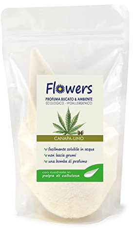 Profuma Bucato, Canapa Lino - Ecologico in polvere, 200g