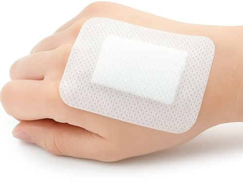 Mepore Adhesive Wound Dressing 9cm x 10cm - Box of 50 | Gentle and Secure Wound Protection | Low-Adherent, Breathable, and Conformable First Aid Dressing