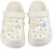 Cinsenten Schuh Charms,Crocs Anstecker Schmetterling Perlen Blumen,Glitzer Croc Pins Sticker Set, Schuhclips,Schuh Anhänger,Crocs Accessoires Jibbitz Geschenk für Kinder Damen Kinder Mädchen