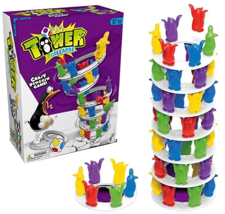 Party Family Game For Kids Adult Funny Balance Play Set Tower Stacking Game Build Block Toppling Leaning Tower Toy Balance Toy