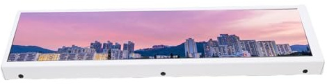 Eminchu 8,8 Tums Bärbar Pekskärmsskärm, Ultra Wide IPS Bar Monitor, 480x1920 Upplösningsskärm, Idealisk för PC-hårdvaruövervakning och Rasp Pi