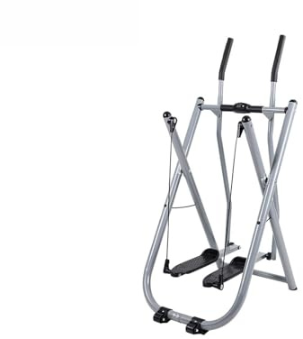 2-i-1 hopfällbar elliptisk crosstrainer – Air Walker konditionsmaskin, lågeffektiv helkroppsträning för hemmagym kontor