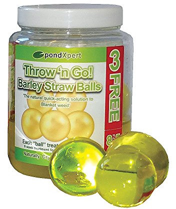 PondXpert Throw 'N' Go Barley Straw Balls 8 for 5 Ball Pack