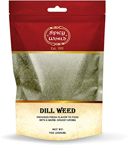 Spicy World Dill Weed 7 Ounce Bag | Perfect Seasoning and Spice for Salads and Soups