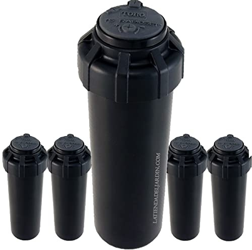 Pack 5 ASPERSOR turbina T5T RS. Alcance 7,6 a 15,2M. Rosca 3/4 Hembra, ángulo Ajustable