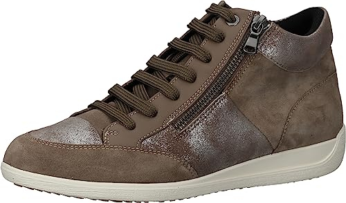 Geox D Myria B, Zapatillas Mujer, Dk Taupe, 38 EU