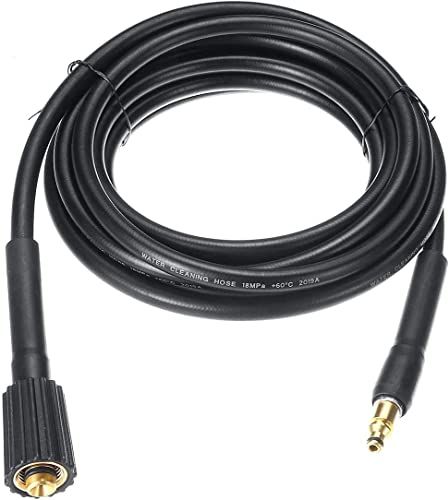 YUET 5M/16.4ft Raccord de Tuyau Flexible Rechange Nettoyeur Haute Pression Pour Nilfisk C100, C100.5, C100.7, C105, C105.7, C110, C110.3, C110.3-5, C110.4, C110.7, C120, C120.3-6, C120,5, C130