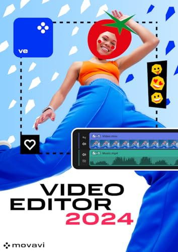 Movavi Video Editor für Mac - 1-Jahres-Lizenz | Persönlich | 1 Gerät | Mac | Mac Aktivierungscode per Email