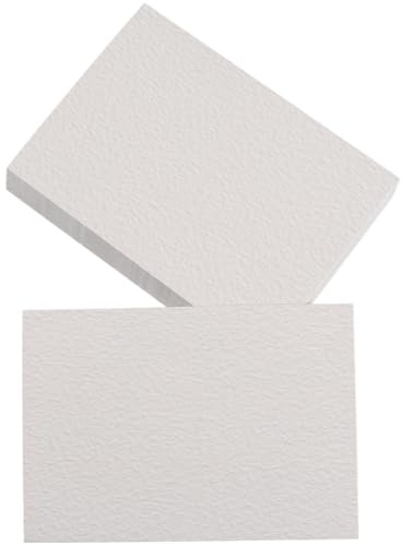 SOFPLATE 60 foglio 5 biglietti di Auguri Vuoti Carta per Stampante Testurizzata Carta Da Cancelleria Bianca di Medio Spessore Carta per Diario di Nozze Carta Decorativa per Inviti Scrittura Pittura L