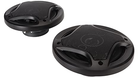 Denash Haut-Parleur Coaxial Coaxial à Haute Puissance 500W 4OHMS 90 DB Sensibilité pour Les Systèmes Audio Automobiles d'ajustement Universel, Dissipation de Chaleur Rapide pour Les Passionnés