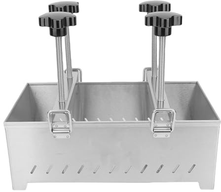 CHICIRIS Máquina para Prensar Carne, Molde para Prensar Carne de Acero Inoxidable 304 para Empanadas, Guisos de Tocino, Queso con Cabeza, con Múltiples Diseños de Moldes, para Uso (5KG)