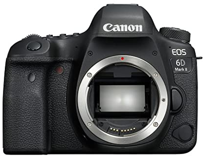 Canon EOS 6D Mark II Body Fotocamera Digitale Reflex, Nero