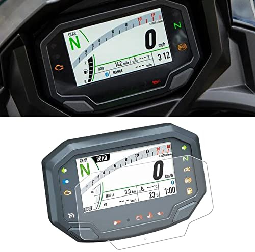 Screen Protector Instrument Film Motorcycle Scratch Cluster Dashboard Protection Replacement for Kawasaki Ninja 650 Z650 2020-2025 Ninja ZX6R Z500SE 2024 2025 Z900 ZH2 Ninja 1000SX 2020-2024