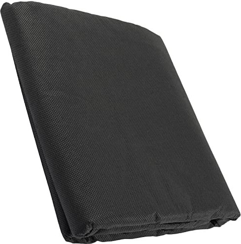 AERZETIX - C63583 - Feutre de Protection Anti-Mauvaises Herbes 5 m x 1.6 m 30 g/m² - Jardin bâche Anti-Racines rhizomes allée terrasse - en géotextile - Couleur Noir