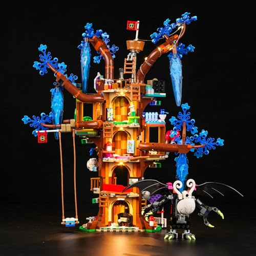 Light Kit for Lego Fantastical Tree House 71461, Lighting Set for Lego 71461 DREAMZzz Fantastical Tree House - Not Include Models, Just Light Kit