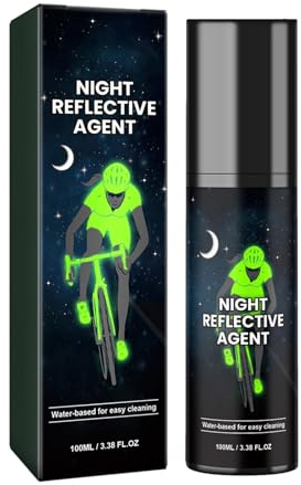 Glanzlackspray | Langanhaltendes Glanzspray 100 ml | Tragbare leuchtende Sprühfarbe für Nachtfahrten | Glänzende Sprühfarbe für Kleidung, Fahrräder, Skateboards usw.