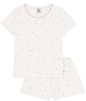 PE Bateau A0fek - Biancheria da Notte da Bambina Marshmallow/Multico, 8 Anni