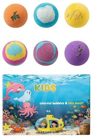 Burbujas de Baño para Adultos,con Bolitas de Baño Aromáticas con Fragancia a - 6 Unidades de Espuma para Bañera | para Mujer, Esposa, Mamá, Abuela, Chicas, Jóvenes, Uso en Casa o Viajes
