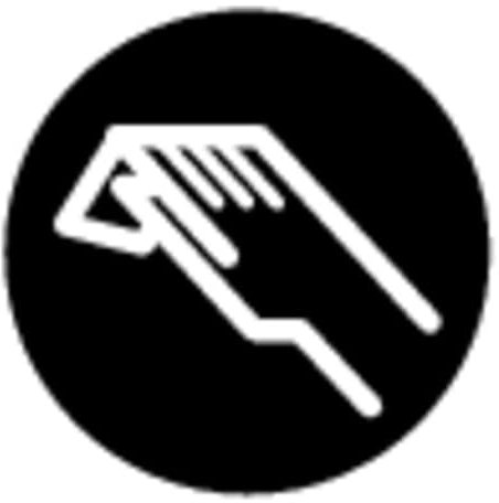 Eaton 218175 Keypad Plate Flat Black Symbol Manual Actuation