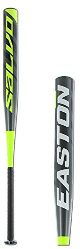 Easton Salvo Compuesto equilibrado asa/USSSA Slow-Pitch Bate de Softball, Hombre, A11328626, Negro/Amarillo, 34-Inch/26-Ounce