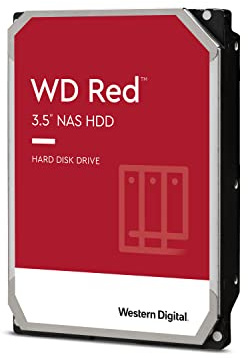 Western Digital 10TB WD Red NAS Internal Hard Drive - 5400 RPM Class, SATA 6 Gb/s, CMR, 256 MB Cache, 3.5 - WD100EFAX (Old Version)