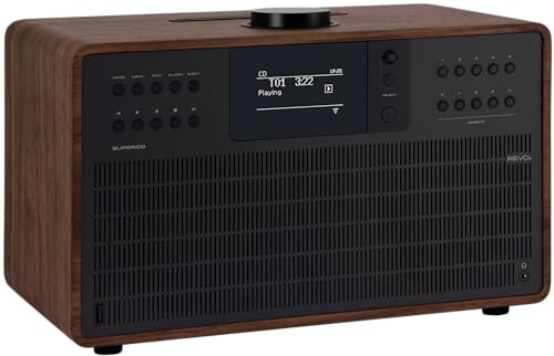 Revo Technologies SuperCD - Walnut/Black