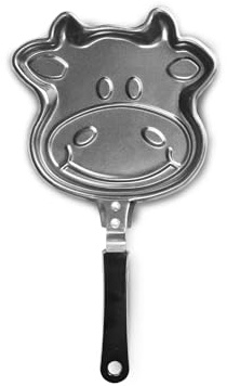 IBILI - Sarten mini vaca moka, Acero, Antiadherente, Apto para induccion