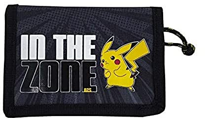 CYP BRANDS BR-301-PK Billetera Pokémon Geldbörse, Schwarz, Medio