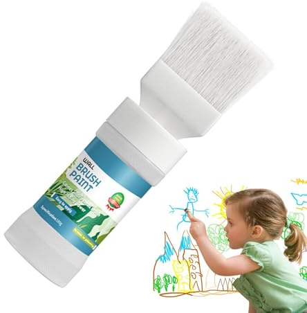 White Touch Up Paint, White Touch Up Paint for Walls - Wall Repair Tool for White Paint | Stain Remover, Quick Drying Paint Touchup, Brush for Walls, Effortless Cleaning