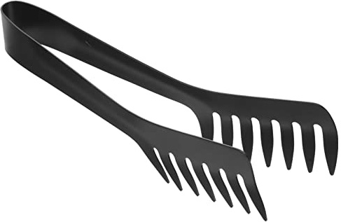 FONDOTIN Pinza Inoxidable para Servir Espaguetis y Pasta Herramienta de Cocina Resistente y de Limpiar Utensilio de Buffet para Alimentos Diseño Ergonómico y Anticorrosivo