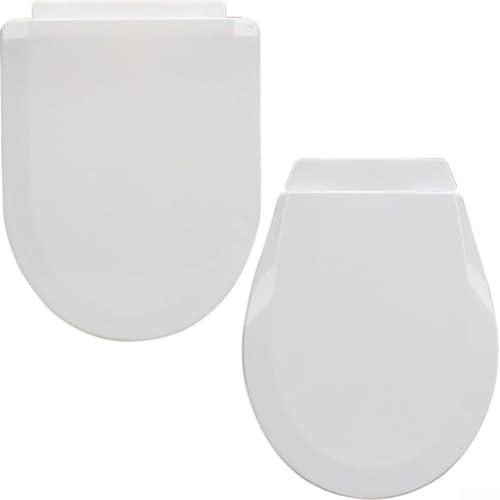 ZMdooreasy Asiento de inodoro de cierre suave para niños con acolchado grueso y opción de liberación rápida, se adapta a inodoros estándar en todo el mundo para el hogar (pseat)