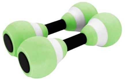 Bilancieri in schiuma EVA per aerobica in acqua, manubri per piscina, pesi da piscina, set di attrezzature per esercizi per piscine, manubri acquatici