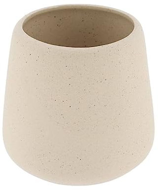 Gobelet et Porte Brosse à Dents en céramique Naturel Mat - TENDANCE