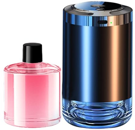 Désodorisant De Diffuseur De Voiture Romantique, Atomiseur De Parfum Avec Projecteur D'étoiles, Avec Capteur Automatique, Accessoires D'intérieur De Voiture D'aromasthérapie, Gadgets De Voiture