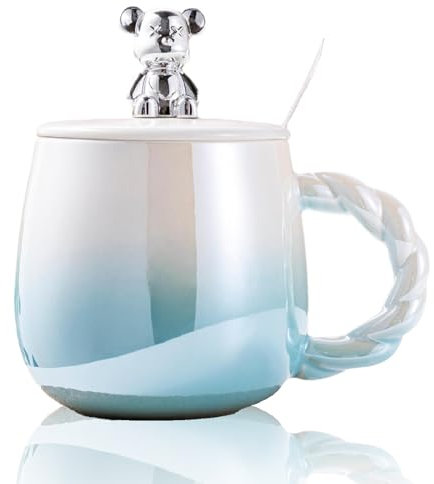 Taza de café grande, 450 ml, taza XXL, tazas de gres grandes, tazas de capuchino de gres, taza de café de porcelana, taza grande, taza de gres, taza de té con asa, taza de café de cerámica para