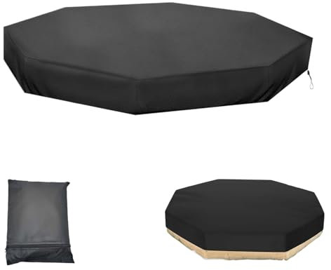 Couvercle De Sable - Couvercle en Tissu Oxford 210D Imperméable | Couverture Bac À Sable À Crélgon Résistant Aux UV, Bouclier De Sable en Plein Air Adapté pour Les enfantt Patio, Jeu D'arrière-Cour