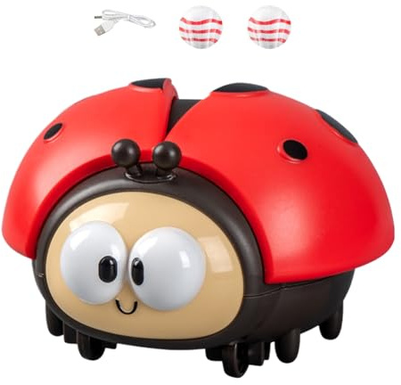 Whnbuij Jeu de balles - Jouet électronique Amusant - 9,5 x 8,5 x 7 cm - électronique - Jouet Flottant - Jouet éducatif pour Les compétences Sportives Fines - pour Les Mains et Les